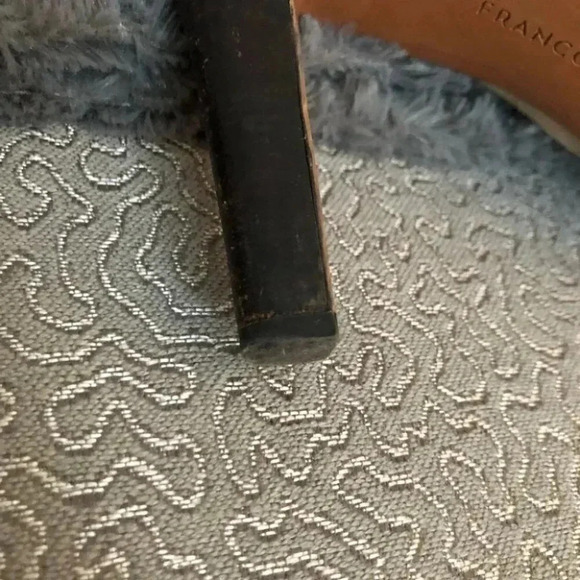 Franco Sarto Sabelle Ankle Stiletto Suede Booties - Picture 9 of 12